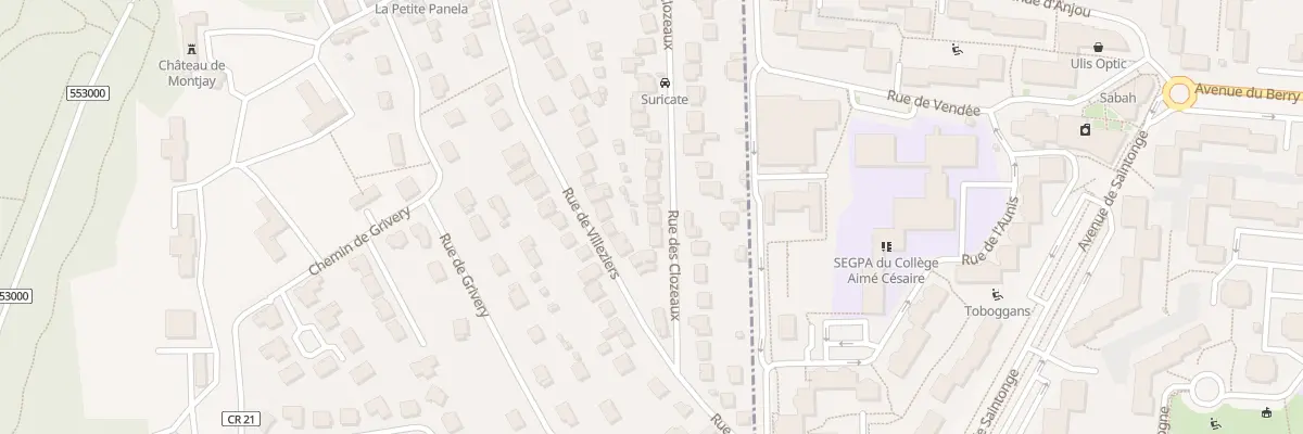 Plan du 28 Rue des Clozeaux à Bures-sur-Yvette