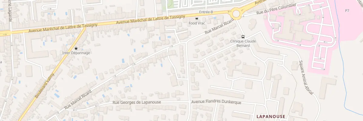 Plan du 10 Rue Robert Schuman à Albi