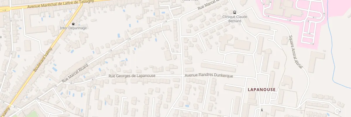 Plan du 20 Rue Robert Schuman à Albi