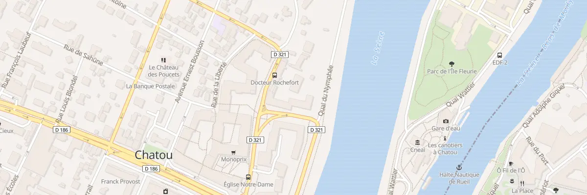 Plan du 4 Rue du Port à Chatou