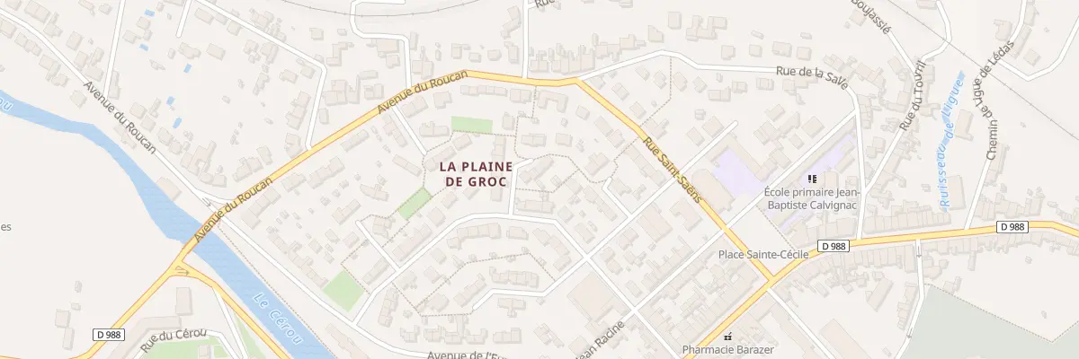 Plan du 4 Rue de la Liberté à Carmaux