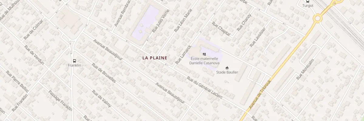 Plan du 45 Rue General Leclerc à Sartrouville
