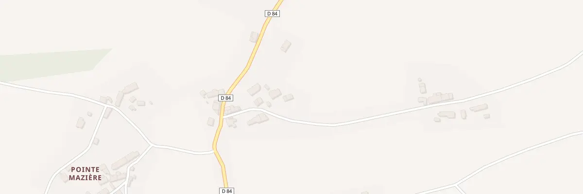 Plan du 10 Pointe-Mazière à Pérassay