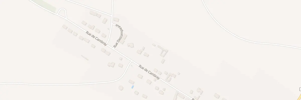 Plan du 27 Rue de Cambray à Maulers