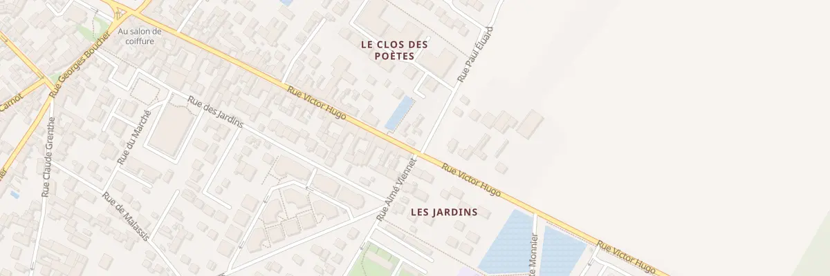 Plan du 2 Rue Victor Hugo à Pierrelaye