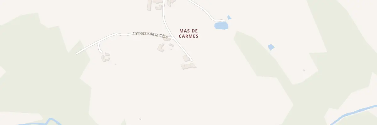 Plan du 5079 Mas de Carmes à Galgan