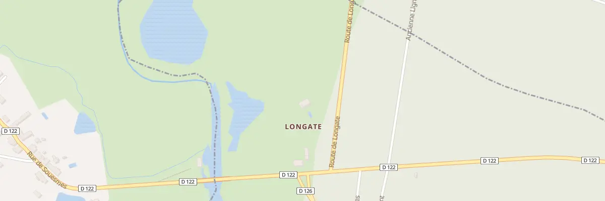 Plan du 5 Rte de Longate à Souesmes
