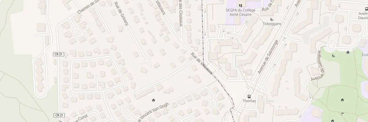 Plan du 38 Rue de Villeziers à Bures-sur-Yvette