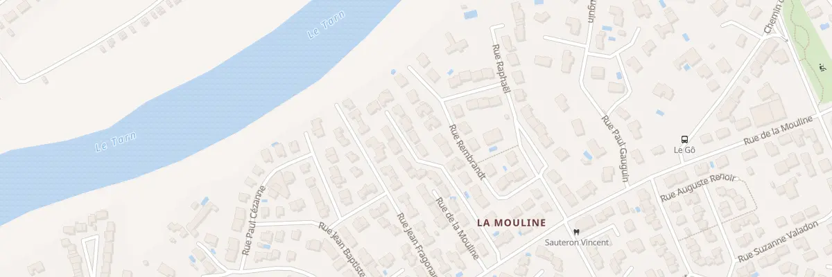 Plan du 18 Rue M.H. Viera Da Silva à Albi