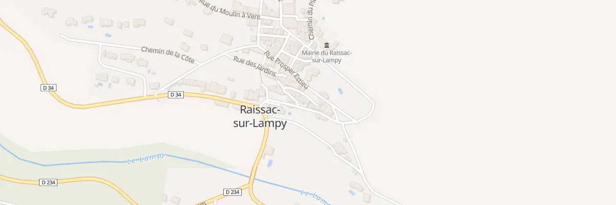 Plan du 14 Imp d’Occitanie à Raissac-sur-Lampy