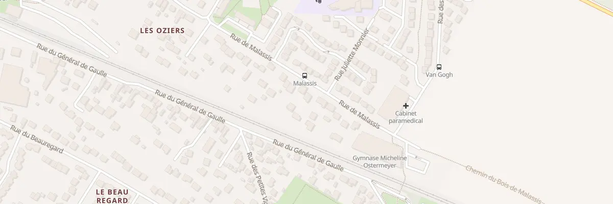Plan du 72 Rue de Malassis à Pierrelaye