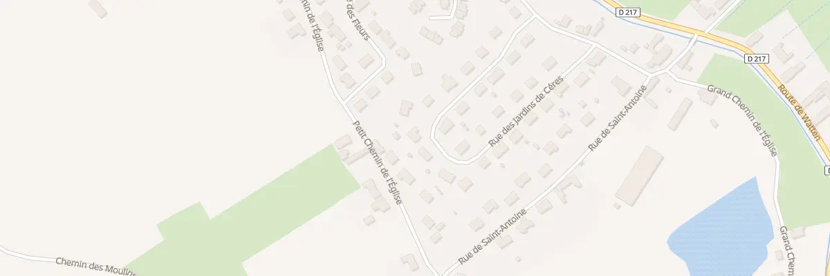 Plan du 168 Rue des Jardins Ceres à Ruminghem