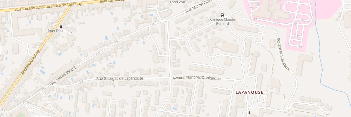 Plan du 9 Rue Robert Schuman à Albi