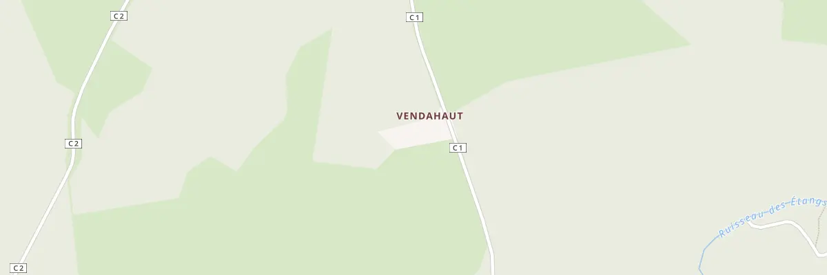 Plan du 4 Venda Haut à Lapleau