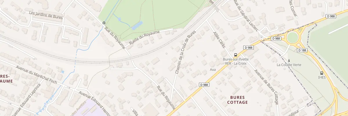 Plan du 6 Che Croix de Bures à Bures-sur-Yvette