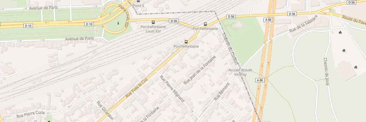 Plan du 29 Rue Yves le Coz à Versailles