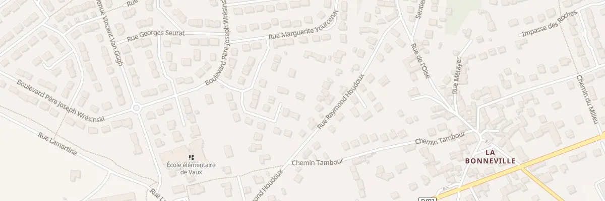 Plan du 20 Rue Claude Chappe à Méry-sur-Oise