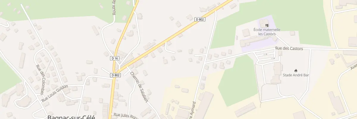 Plan du 12 Av d’Auvergne à Bagnac-sur-Célé