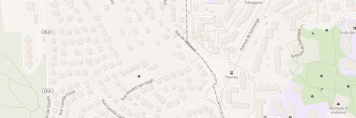 Plan du 42 Rue de Villeziers à Bures-sur-Yvette