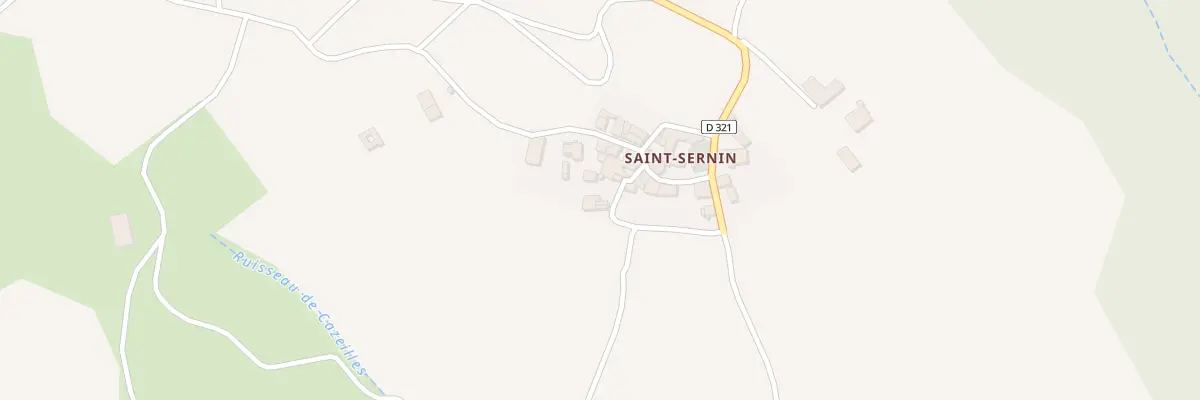 Plan du 88 Hameau de Saint Sernin à Bouriège