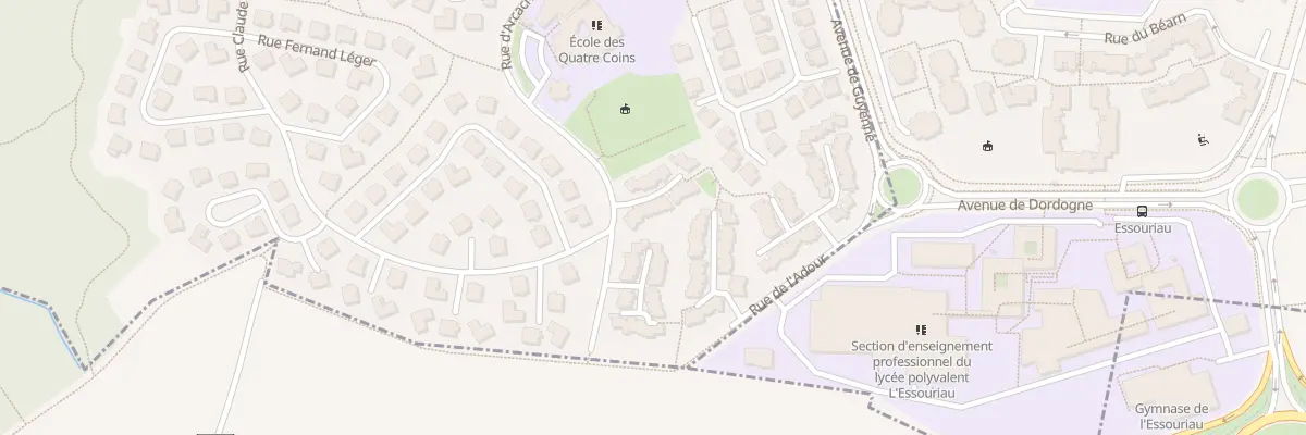 Plan du 6 Vc Placette de la Marjolaine à Bures-sur-Yvette