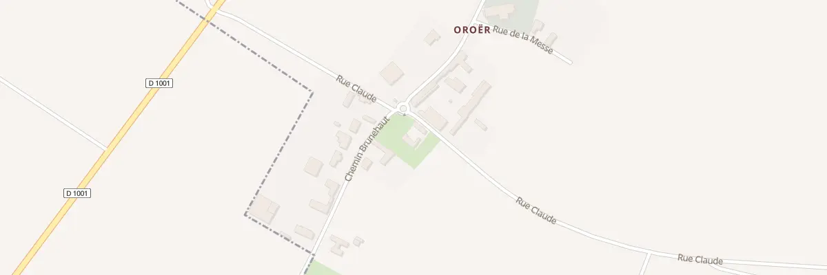Plan du 2 Rue Claude (oroer) à Oroër