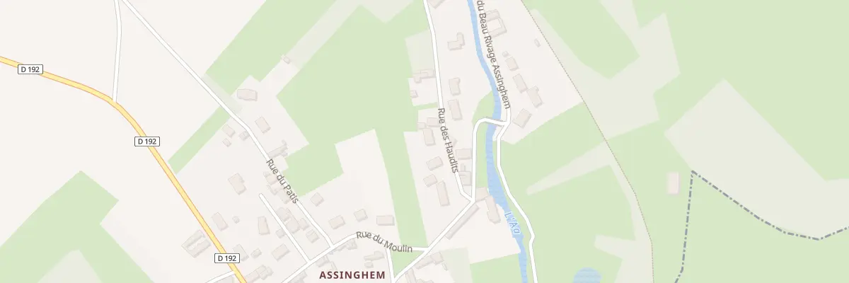 Plan du 7 Rue des Haudits à Wavrans-sur-l’Aa