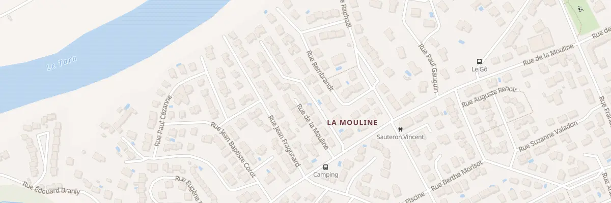 Plan du 9 Rue M.H. Viera Da Silva à Albi