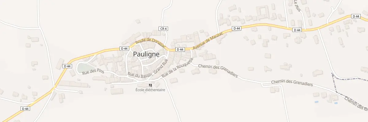 Plan du 6 La Rouquette à Pauligne