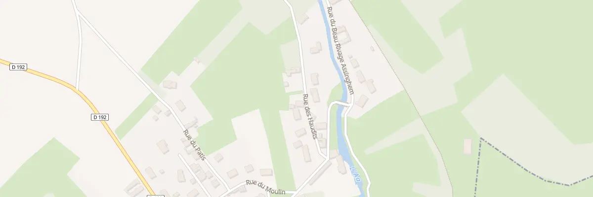 Plan du 9 Rue des Haudits à Wavrans-sur-l’Aa