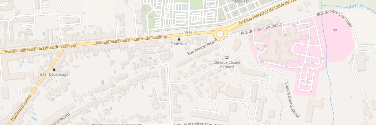 Plan du 140 Rue Marcel Ricard à Albi