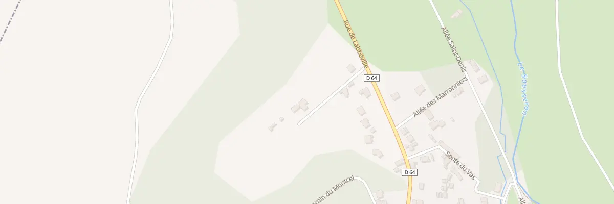 Plan du 71 Rue de Labbeville à Nesles-la-Vallée