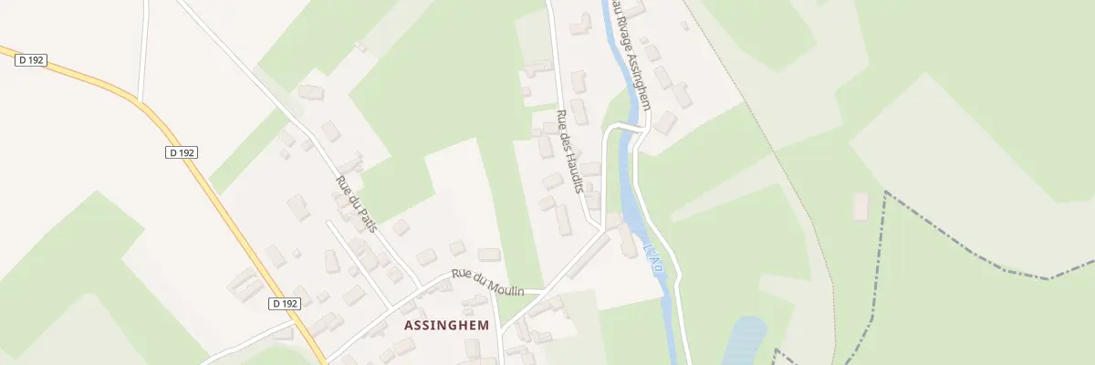 Plan du 5 Rue des Haudits à Wavrans-sur-l’Aa