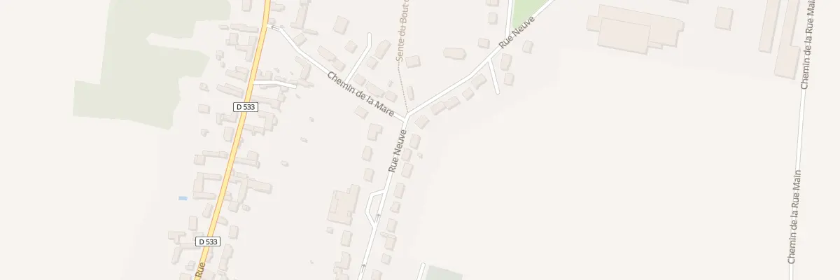 Plan du 390 Rue Neuve à Laboissière-en-Thelle