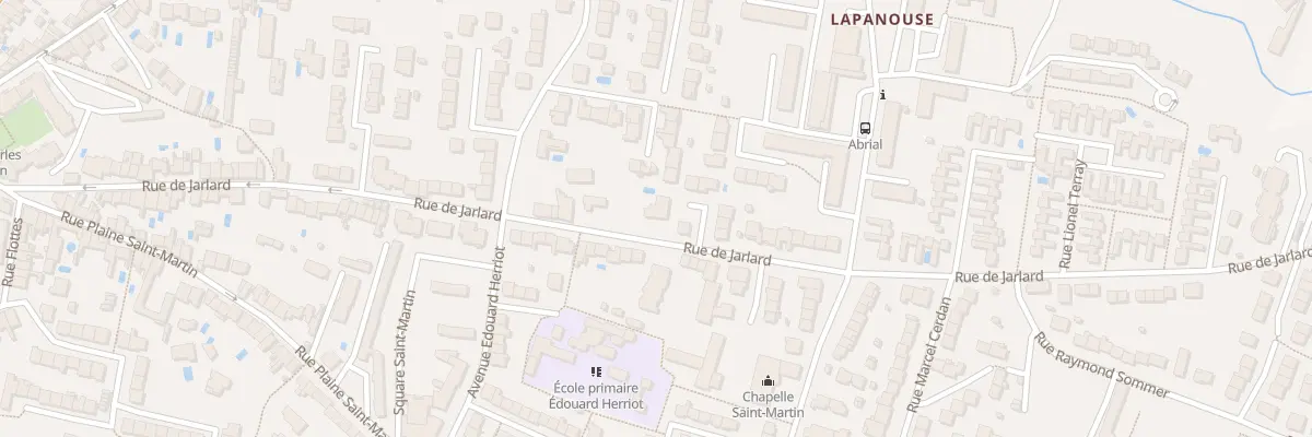 Plan du 71 Rue de Jarlard à Albi