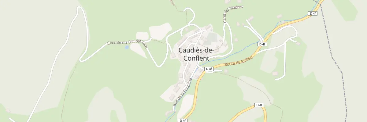 Plan du 9007 Le Village à Caudiès-de-Conflent