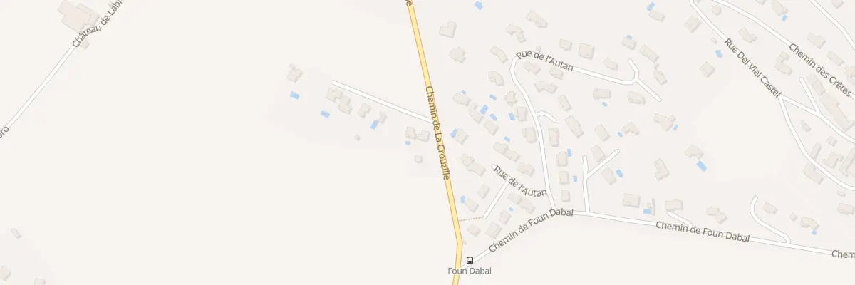 Plan du 1 Che de la Planquette à Puygouzon