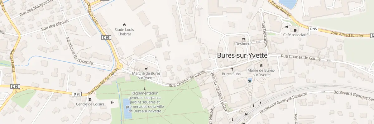 Plan du 50 Rue Charles de Gaulle à Bures-sur-Yvette