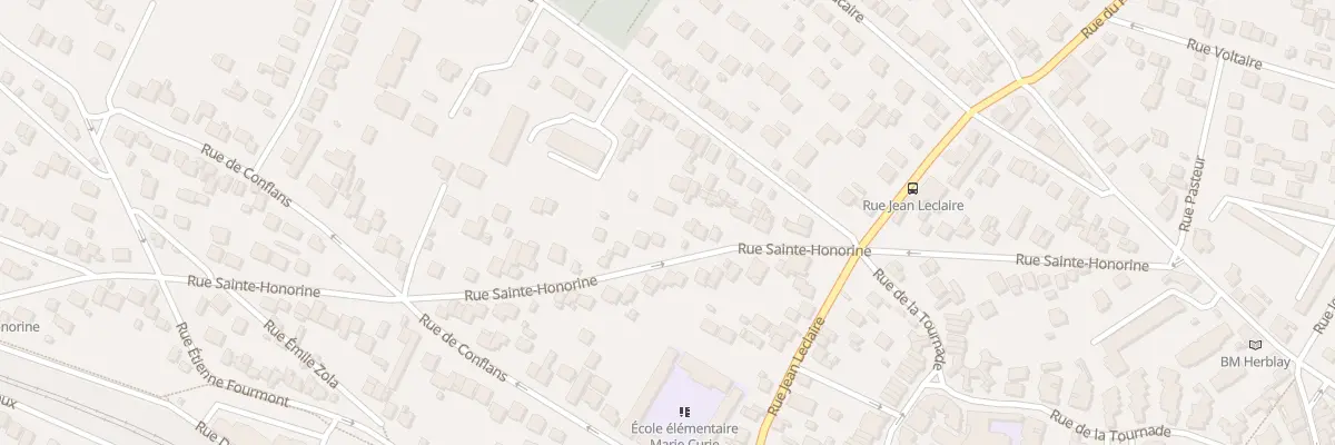 Plan du 44 Rue Sainte-Honorine à Herblay-sur-Seine