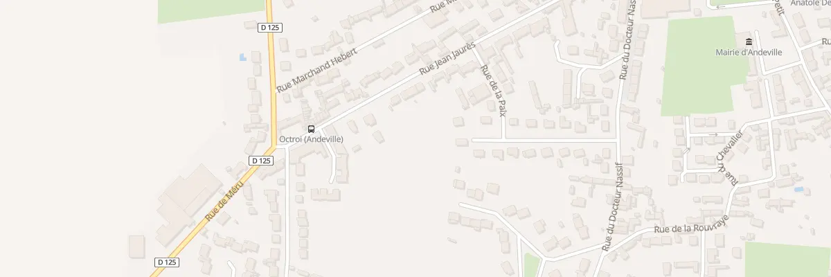 Plan du 31 Rue Jean Jaurés à Andeville