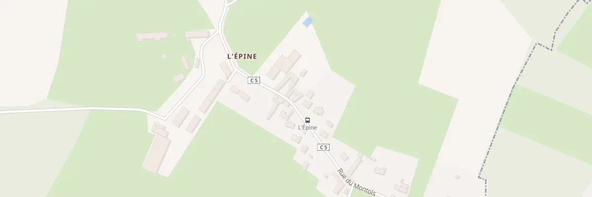 Plan du 1191 Rue du Montois à Warluis