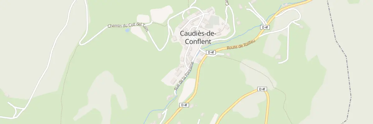 Plan du 15A Le Village à Caudiès-de-Conflent