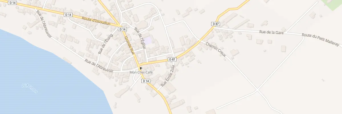 Plan du 7 Rte de Saint Florent à Mareuil-sur-Arnon