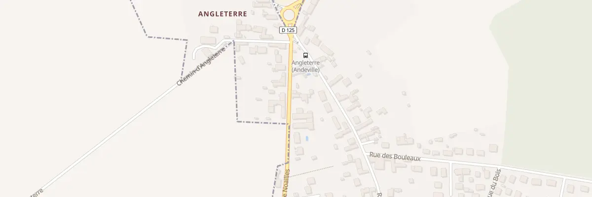 Plan du 36 Rte de Noailles à Andeville