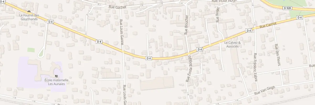 Plan du 16 Rue François Villon à Auvers-sur-Oise