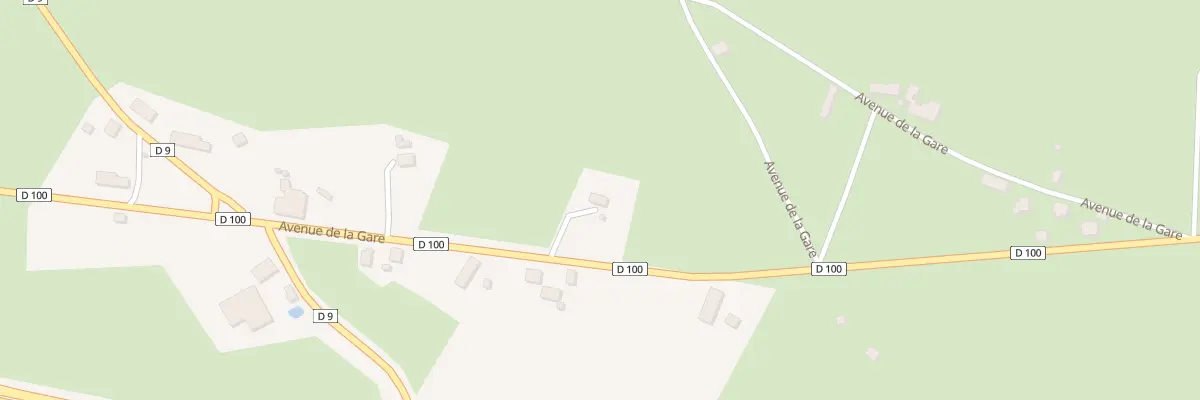 Plan du 14 Av de la Gare à Parsac