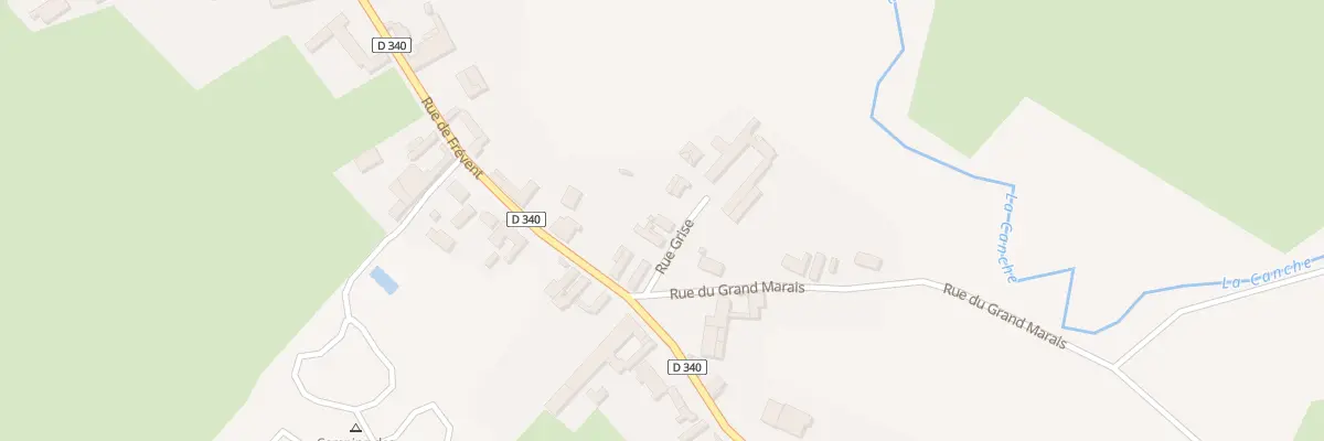 Plan du 1 Rue Grise à Fillièvres