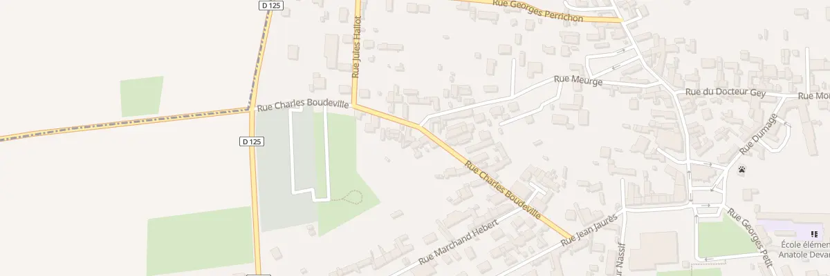 Plan du 17 Rue Charles Boudeville à Andeville