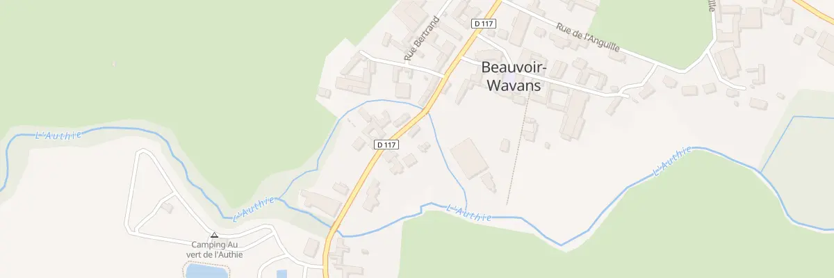 Plan du 9 Rue Principale à Beauvoir-Wavans