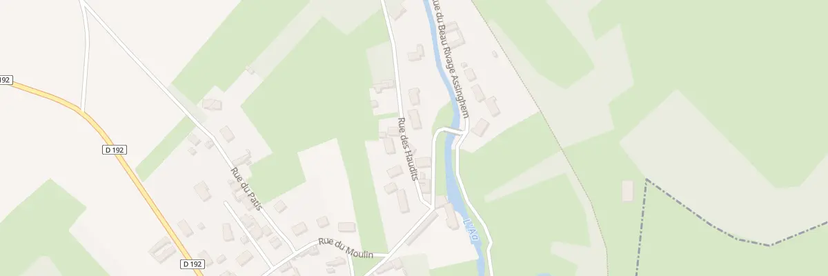 Plan du 2 Rue des Haudits à Wavrans-sur-l’Aa